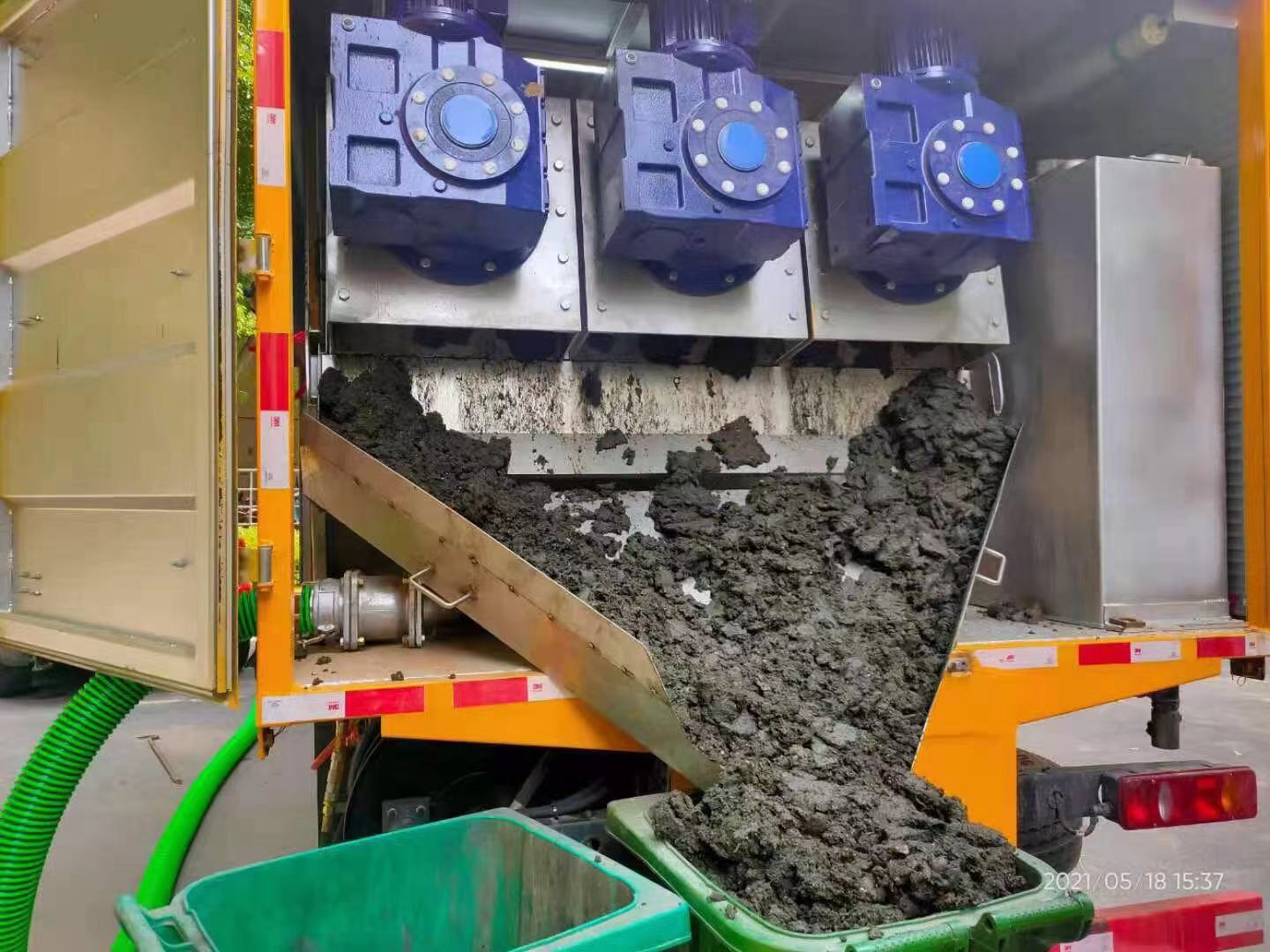 三乡镇化粪池清掏城市维护站-泥浆净化干湿分离处理